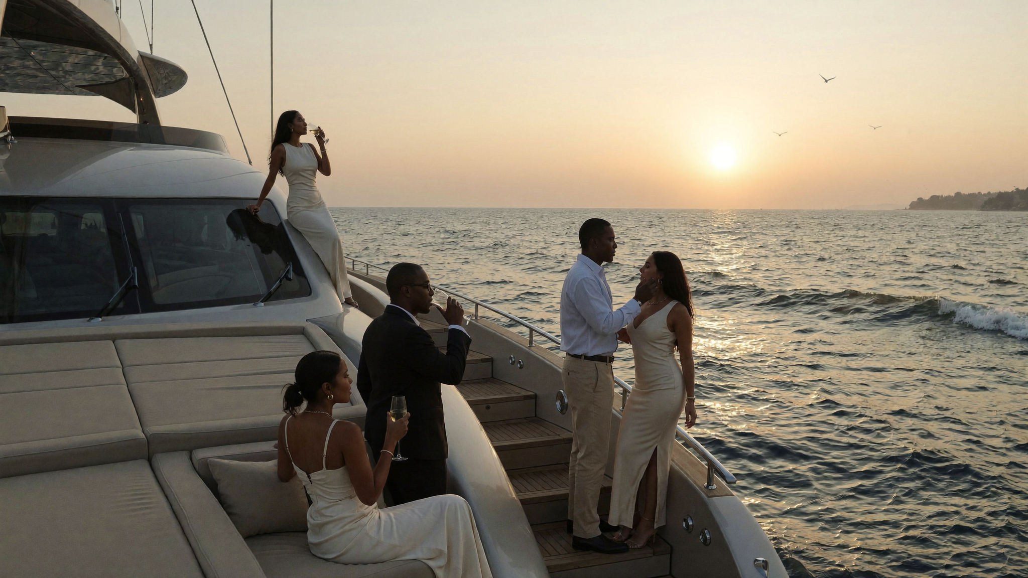 Experience the elegance, intimacy, and vibe of an R&B yacht party centered on music and connection.