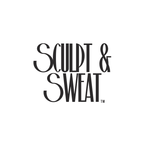 Sculpt & Sweat logo in black text on a white background.