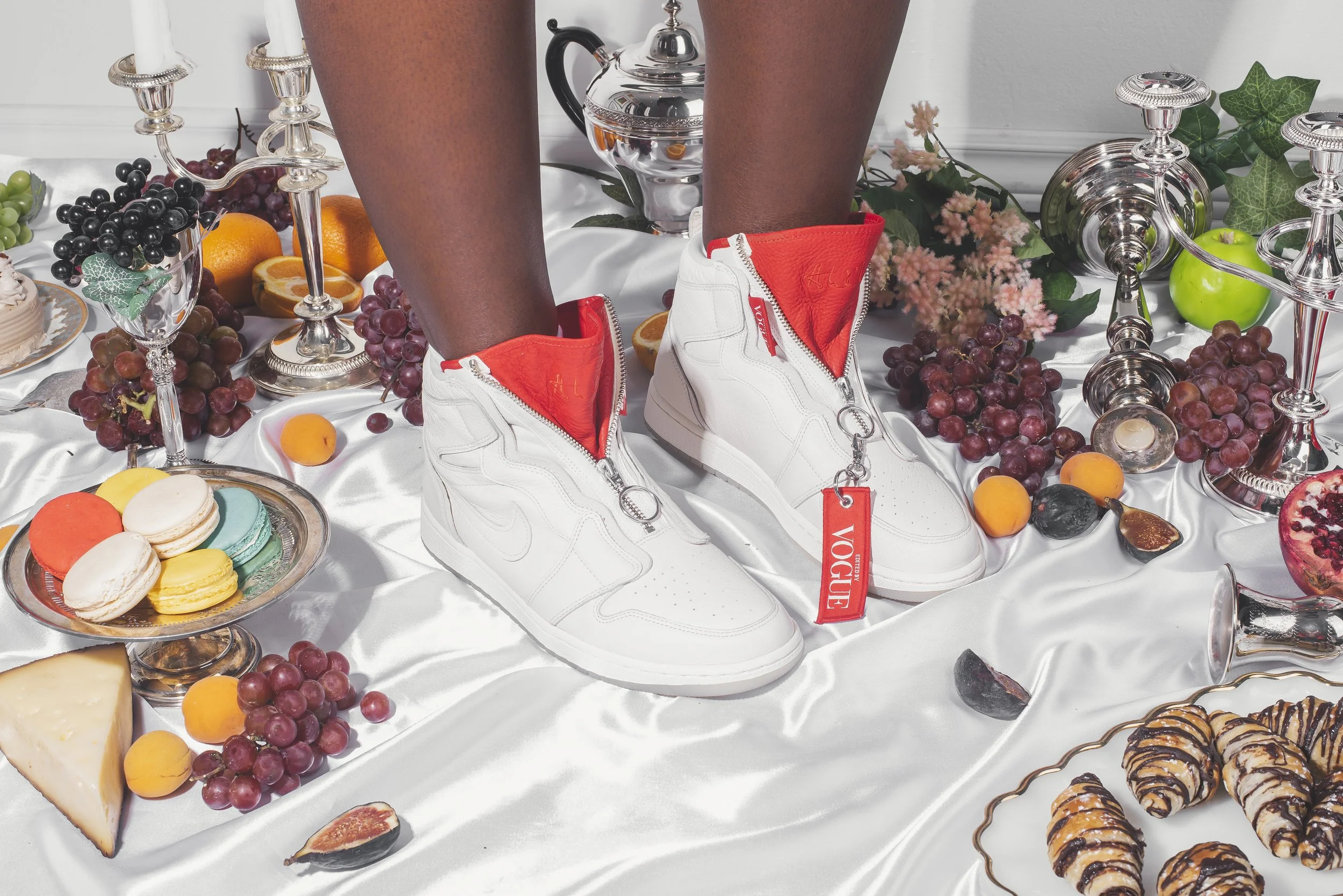 Lissa Monet collaborating on a brand activation