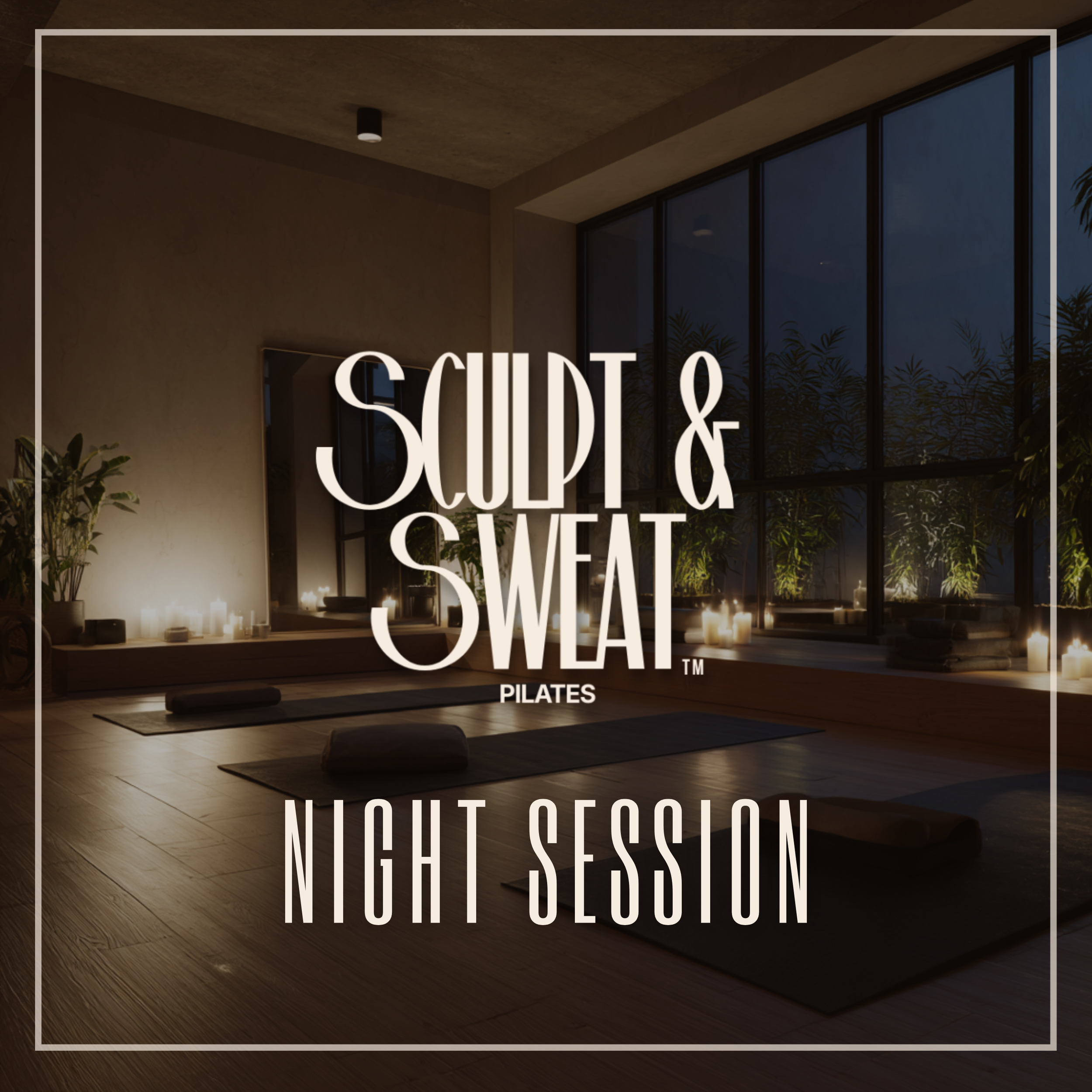 Sculpt & Sweat Pilates Night Session – Low Light Music for Pilates Classes