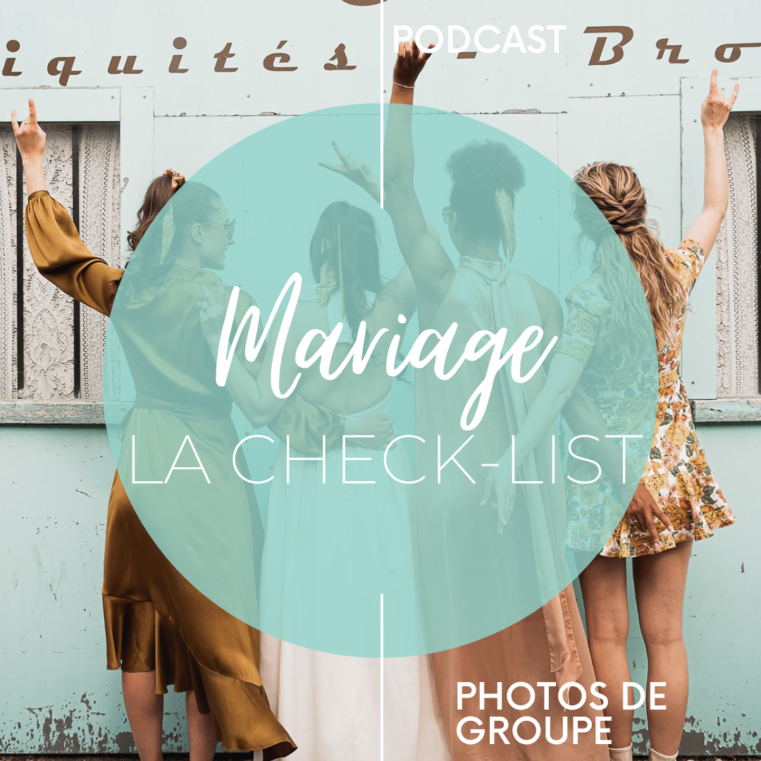 Mariage : la check-list - Des photos de groupes stylées !