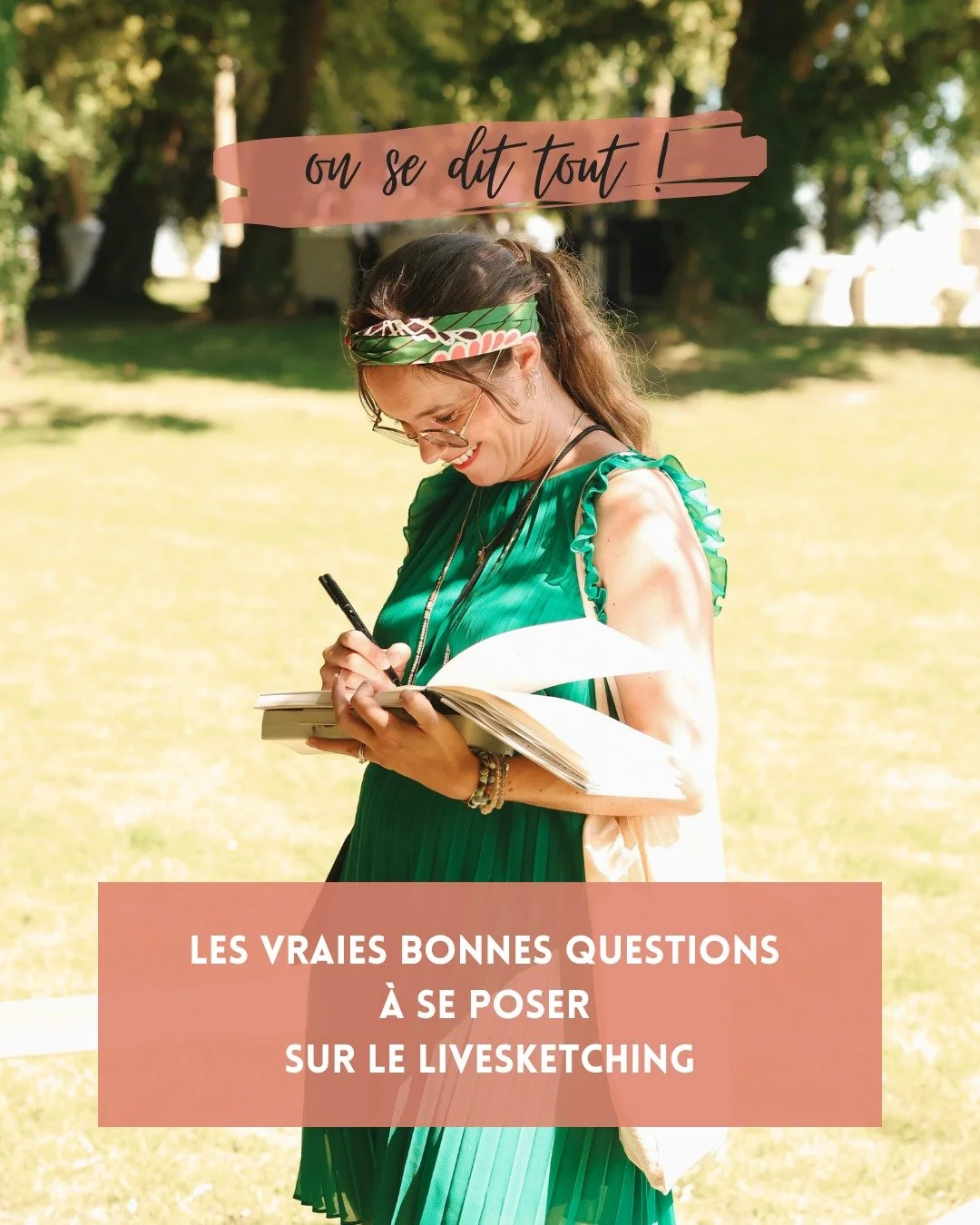 On me pose souvent les m&ecirc;mes questions sur le live sketching.

Et elles sont l&eacute;gitimes.
Mais ce ne sont pas forc&eacute;ment les bonnes.

Parce qu&rsquo;on ne parle pas juste de dessins.
On parle d&rsquo;exp&eacute;rience. De regard. De 