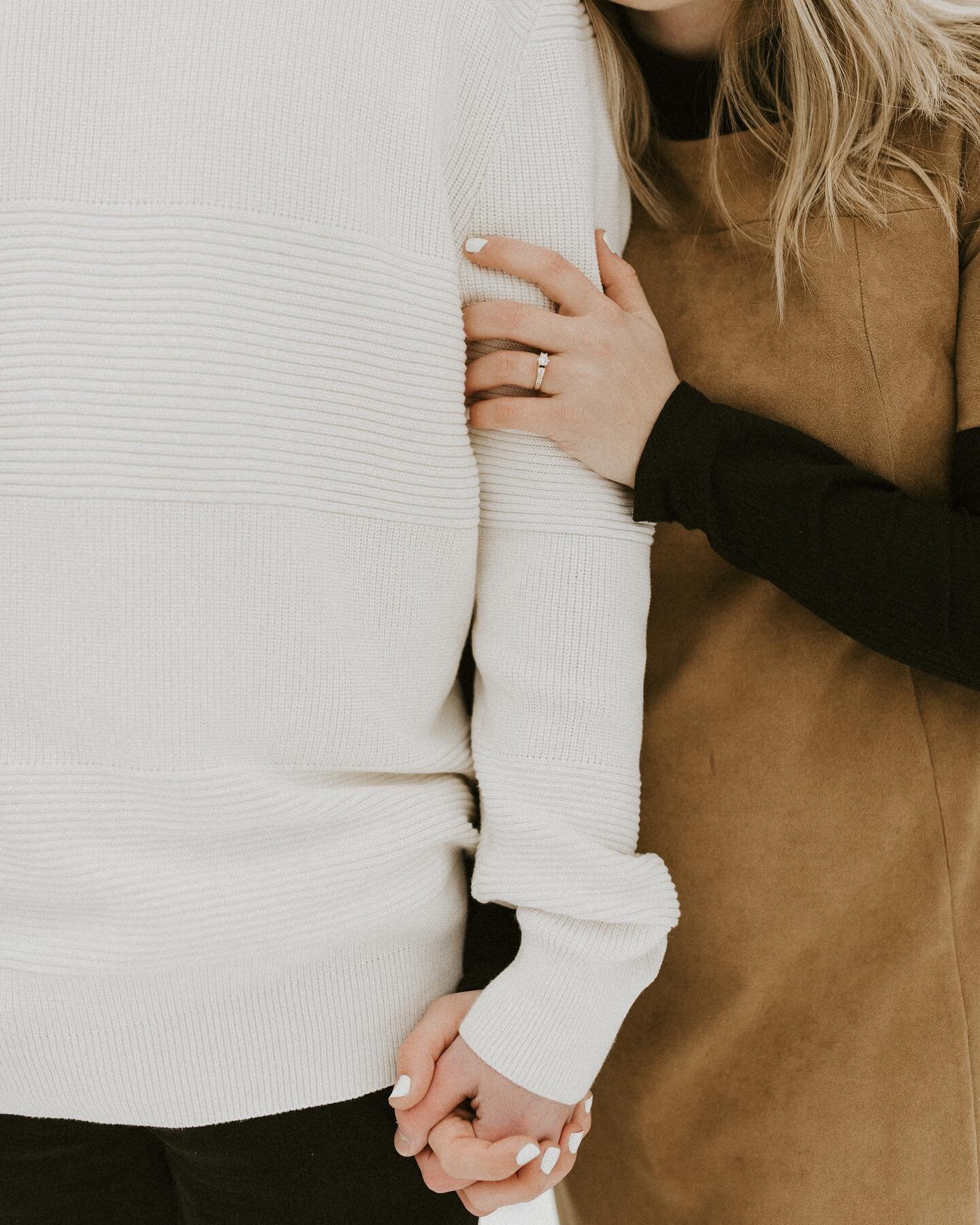 Britton + Melanie.
.
.
.
E-session last week was COLD but so fun&mdash;cannot wait y&rsquo;all&rsquo;s wedding day:,)