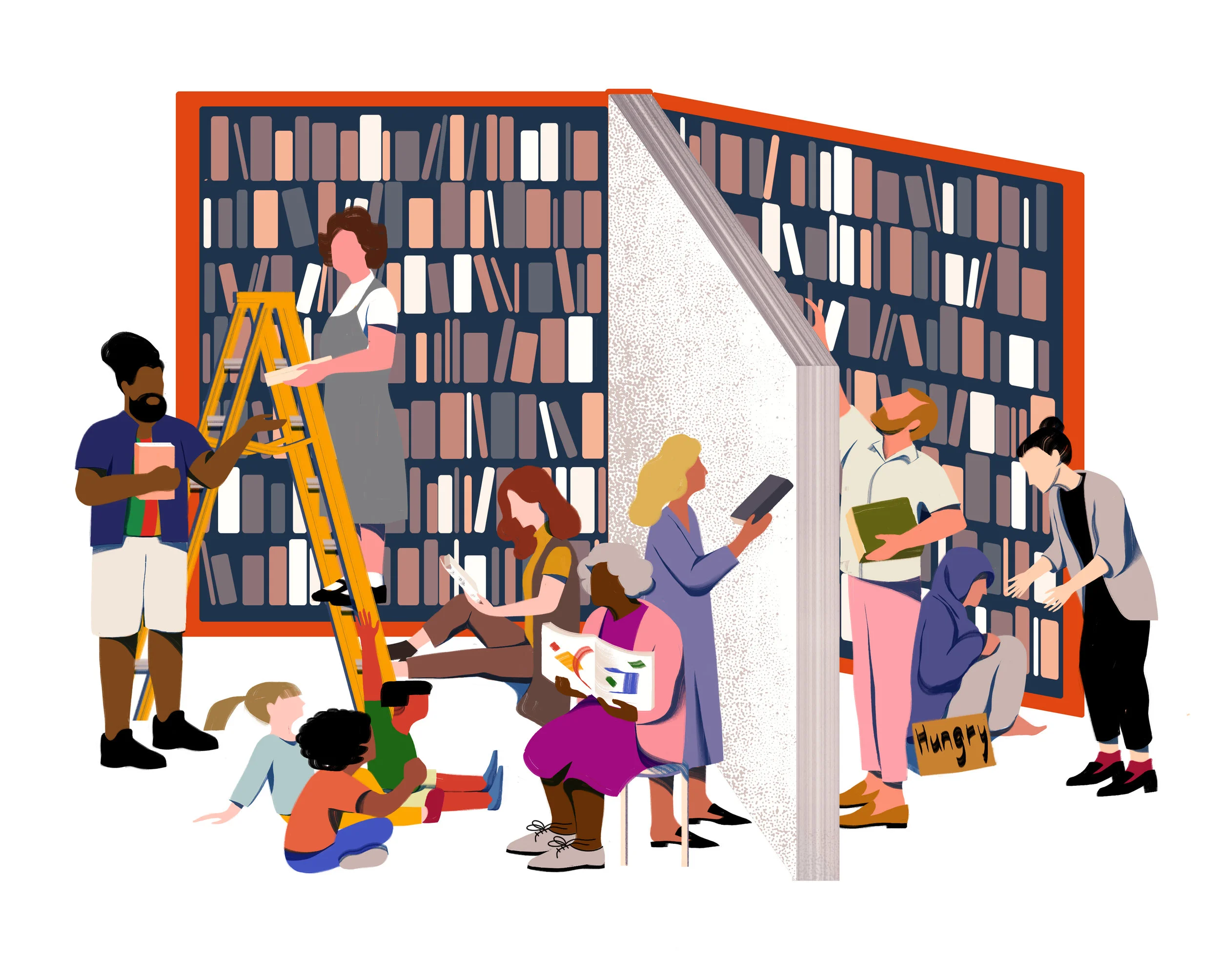 The Boston Globe - A love letter to librarians rises from a fire