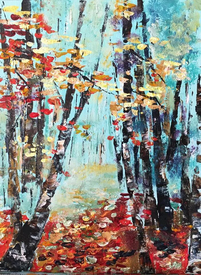 Into The Forest Again - 9x12