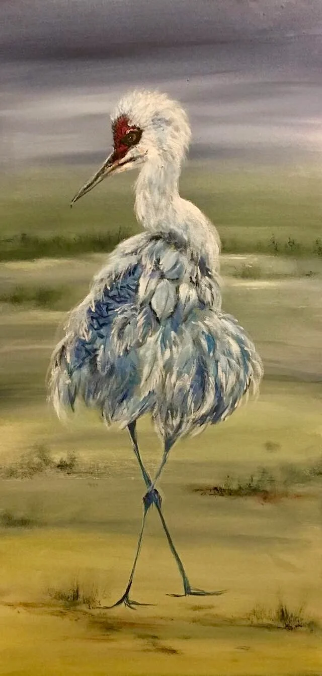 Signature Sandhill Crane Scarf