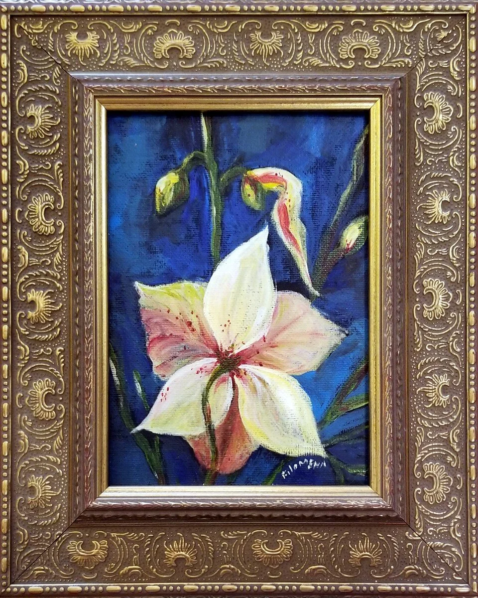 Orchid Duo 2 - 5x7" Acrylic