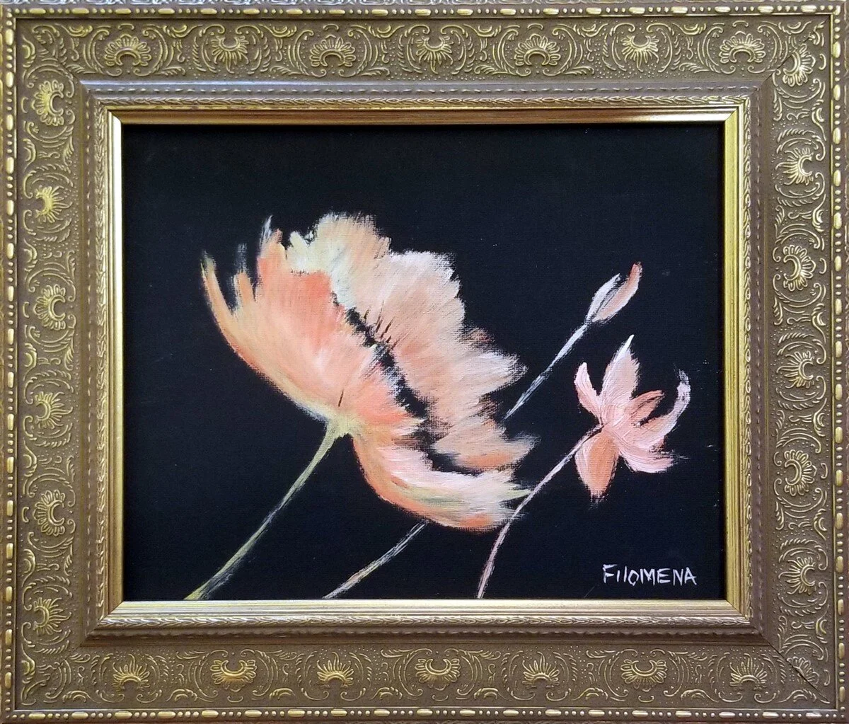 Poppy - 8x10" Acrylic