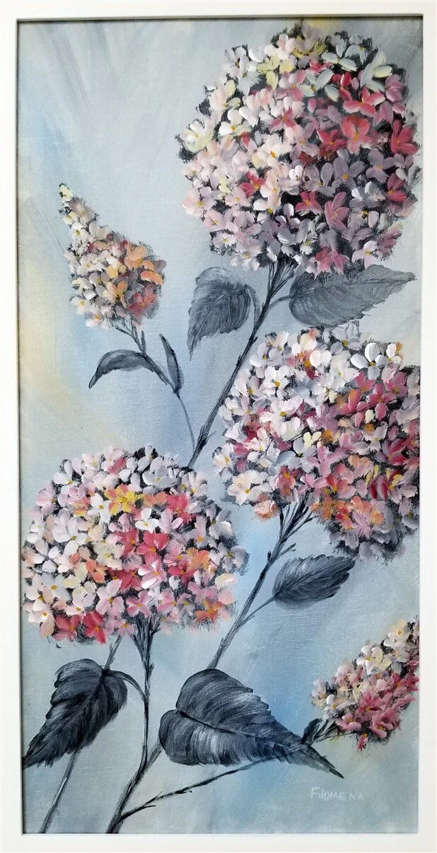 Hydrangeas - Smoke and Flower Series