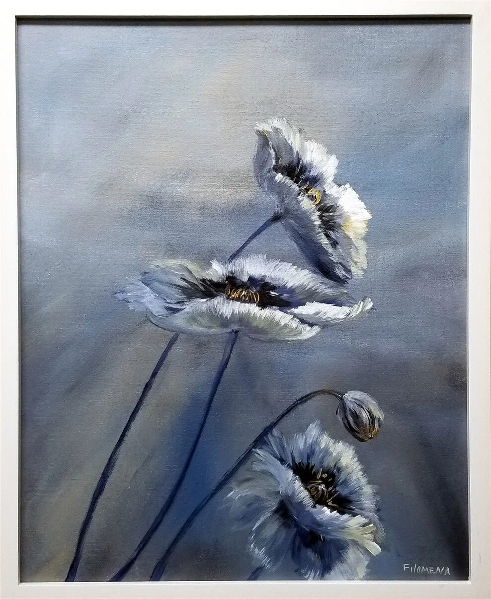 Aglow - Smoke and Flower Series