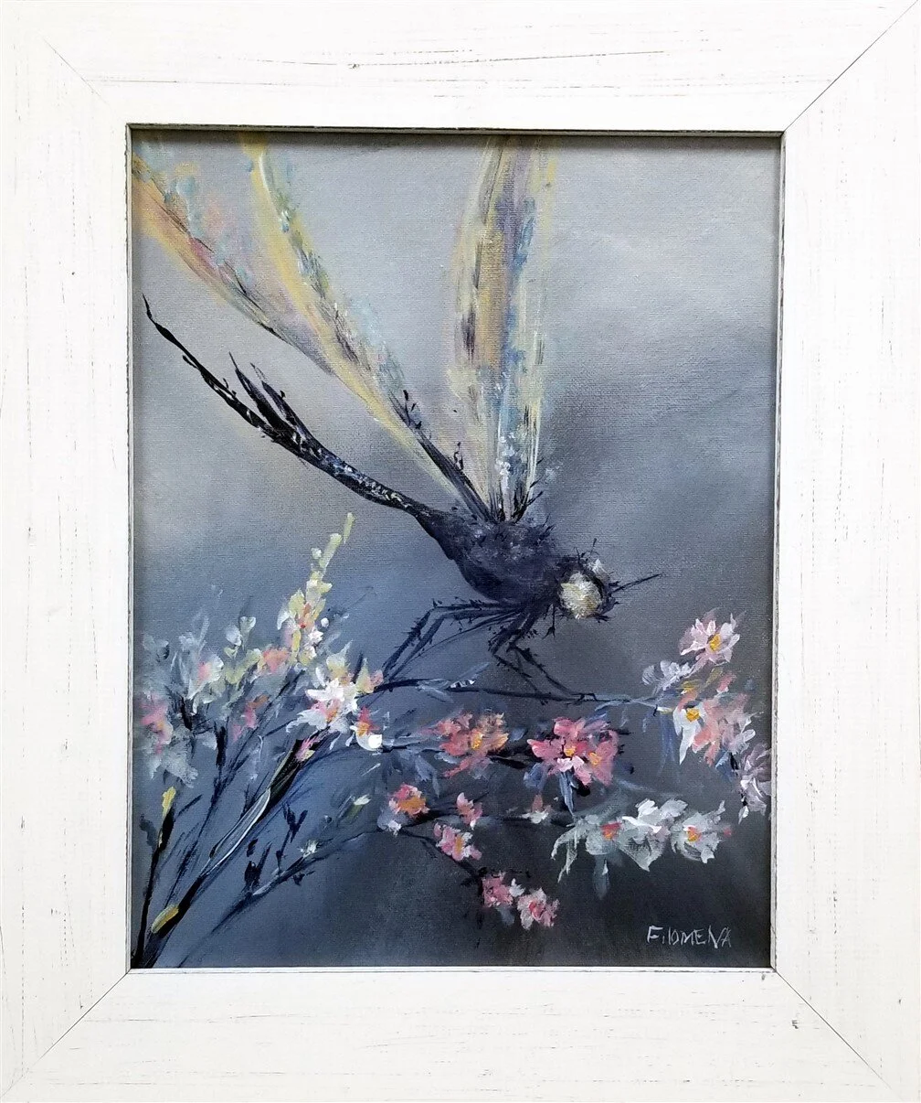 Dragonfly - Smoke and Flower Series