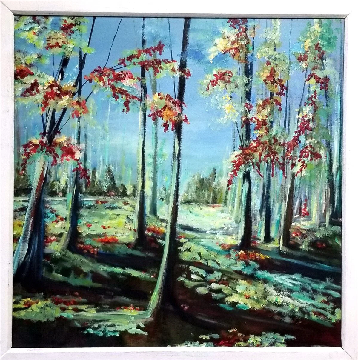 Tranquil Light - 24x24" Acrylic