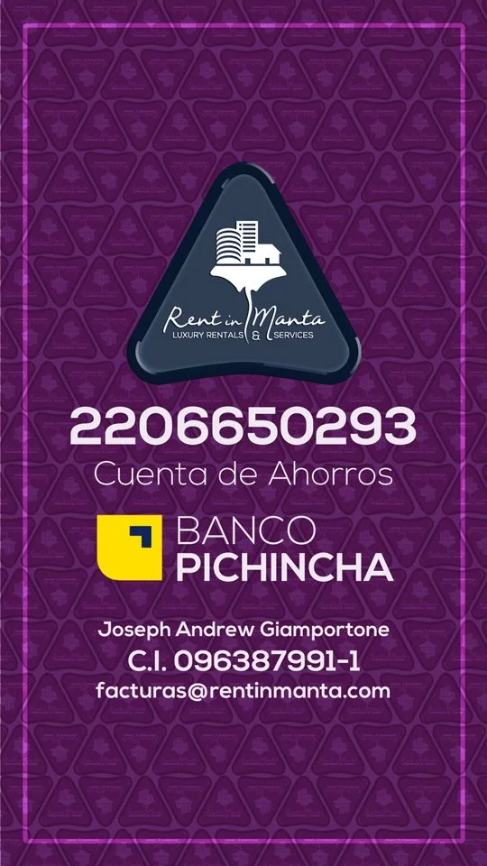 Methods of Payment — Rent In Manta