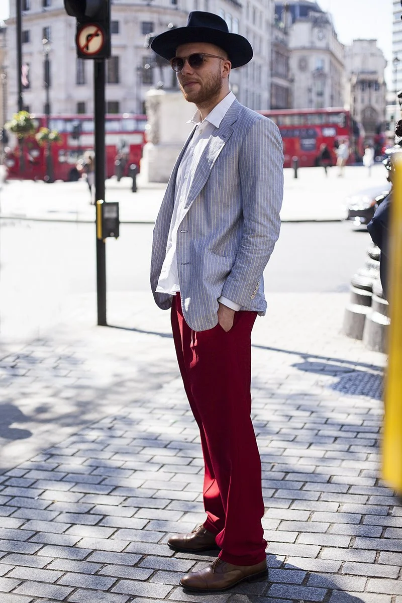 On the street… London