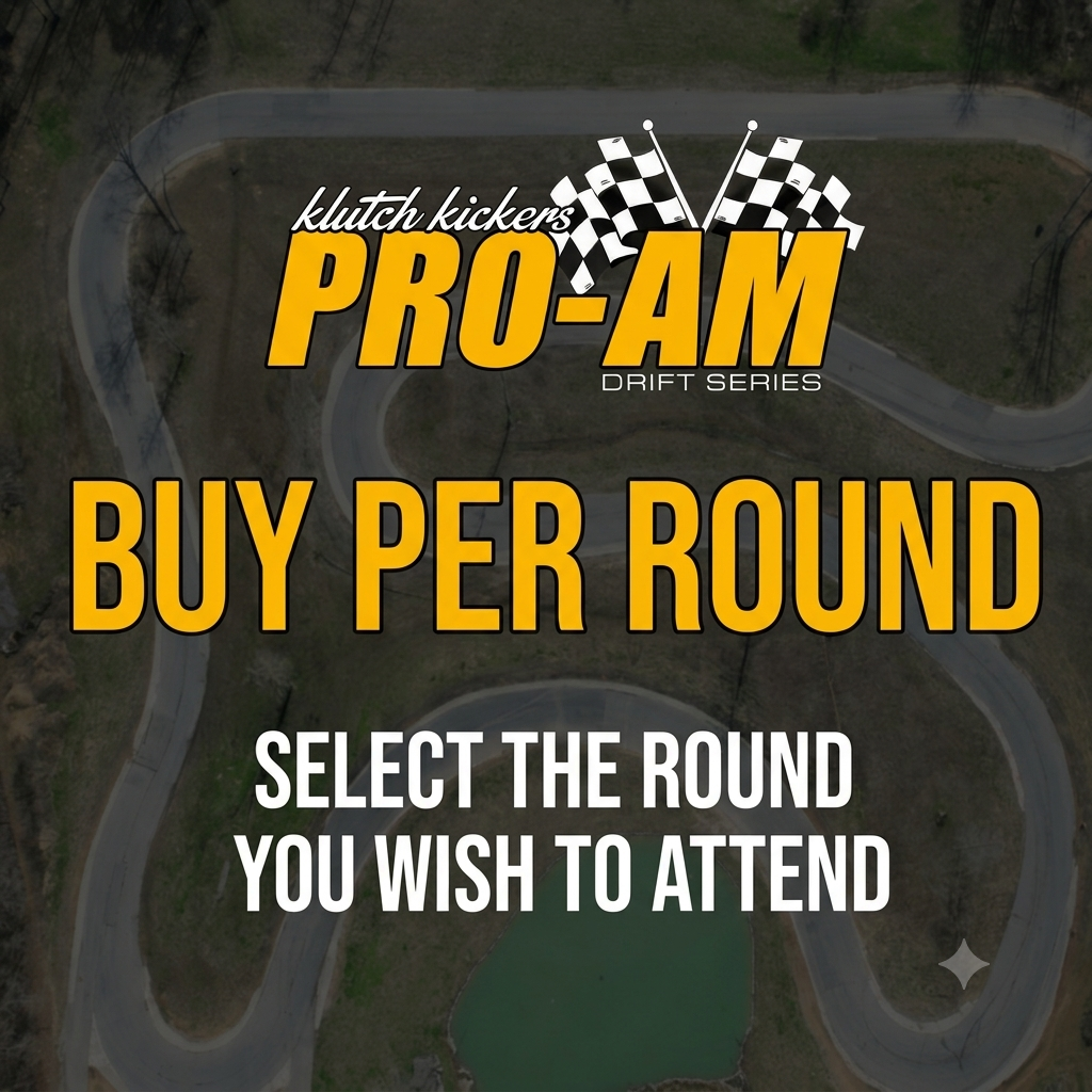 PRO-AM Series - Per Round/Full Season Driver Registration