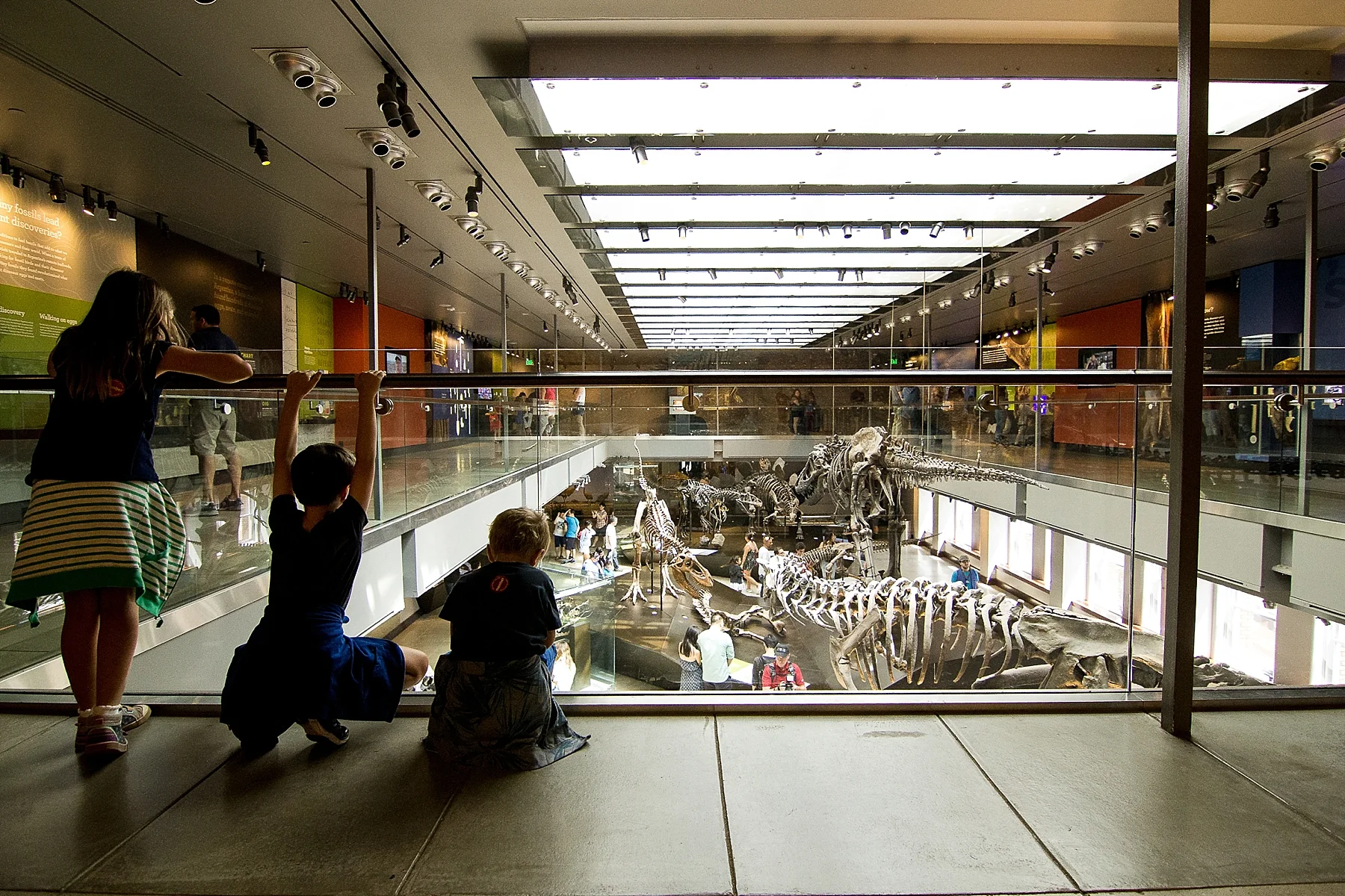 Documentary Photography of children at the LA County Museum of Natural History