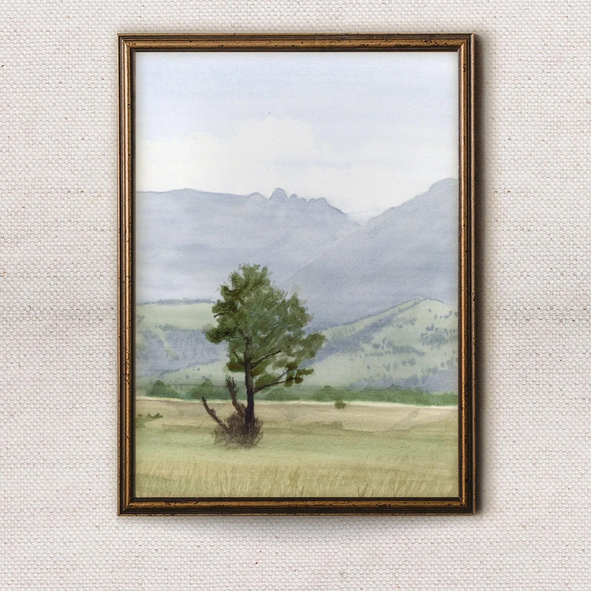 Cottonwood Watercolor Print