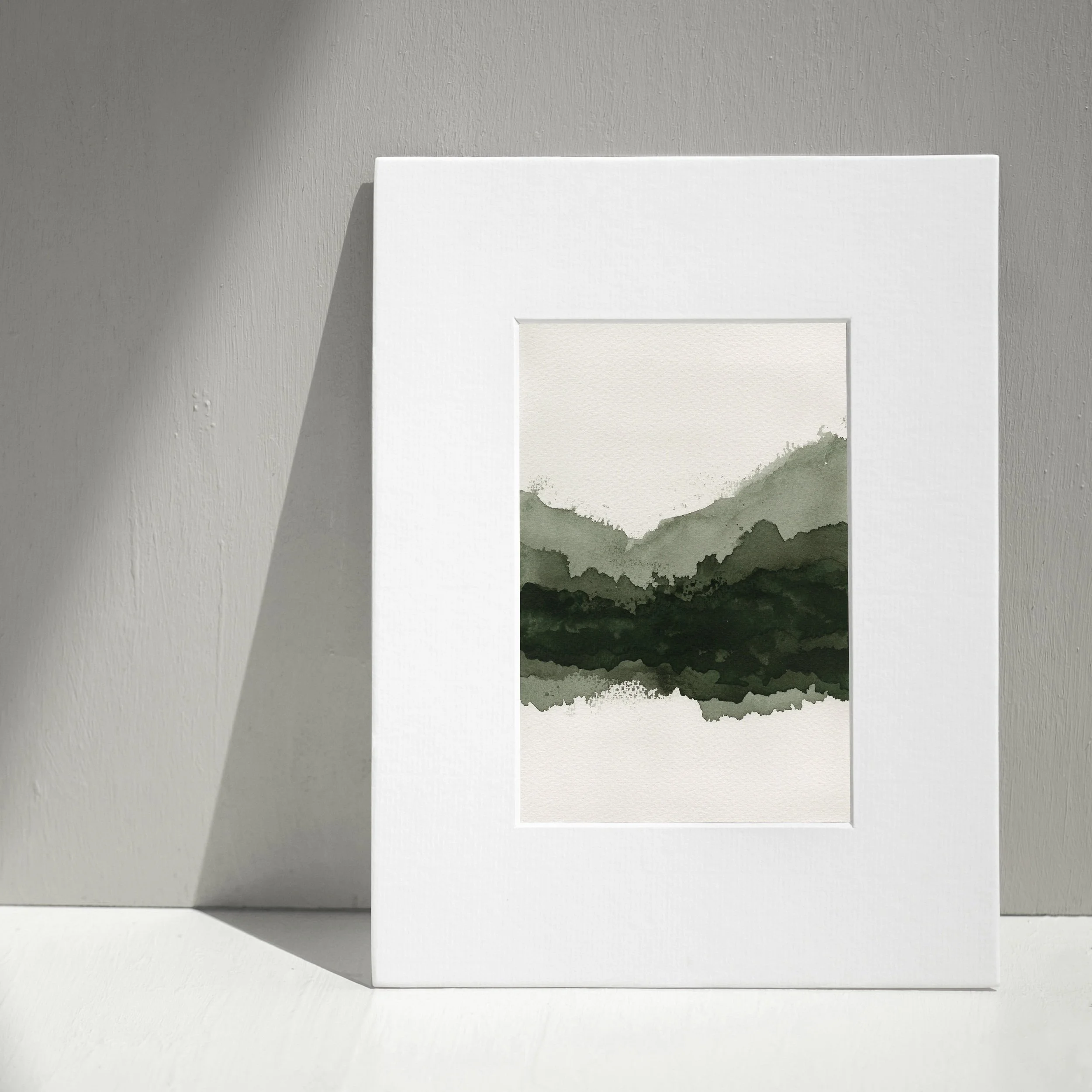 Aquatic Erosion Abstract Print