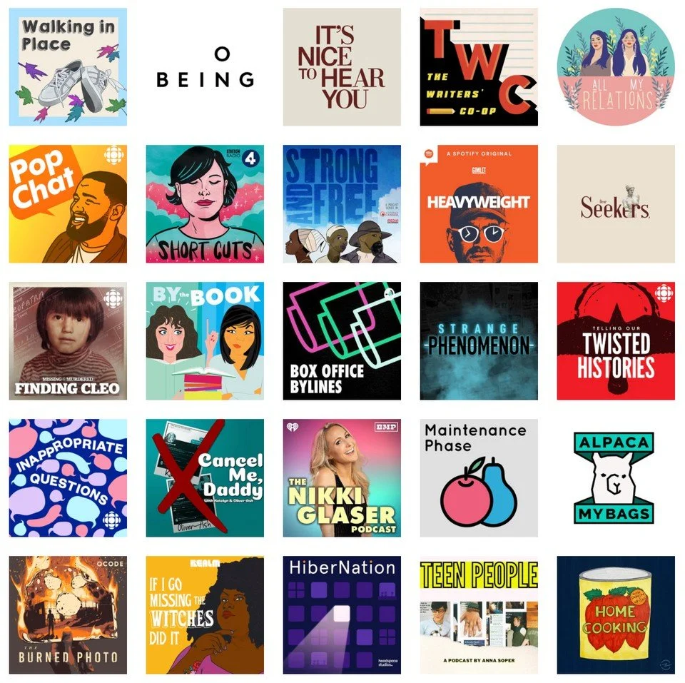 All the podcasts we've recommended in our newsletter