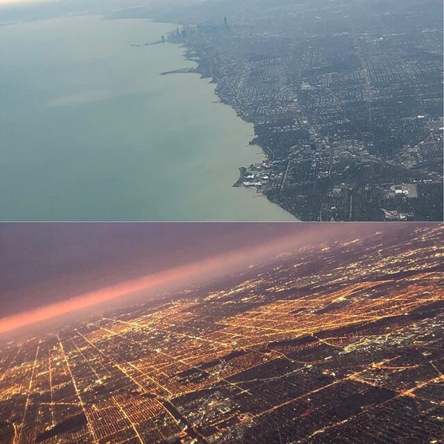 Chicago, day &amp; dawn 
#p6aviation #sf50 #chicago #angles #pilotviews #pilotview #garmin