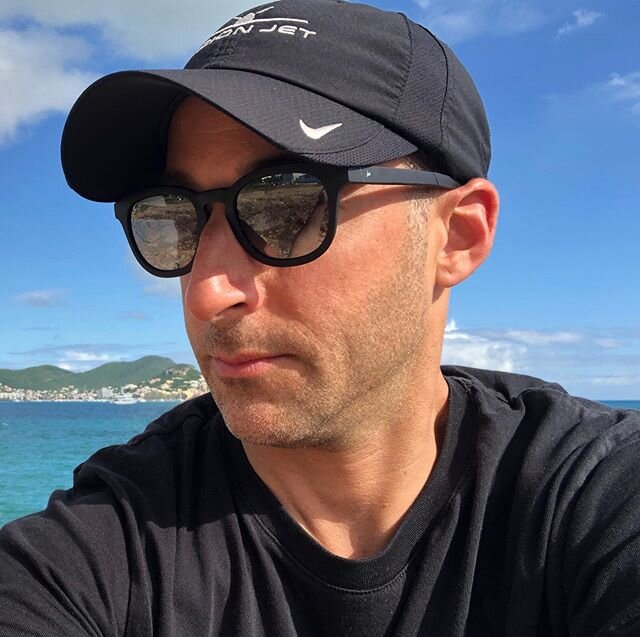 Vision Jet hat &amp; polarized Maui Jim&rsquo;s. Never leave home without &lsquo;em. #p6aviation #stmaarten #visionjet #mauijimsunglasses #aviation #cirrusaircraft