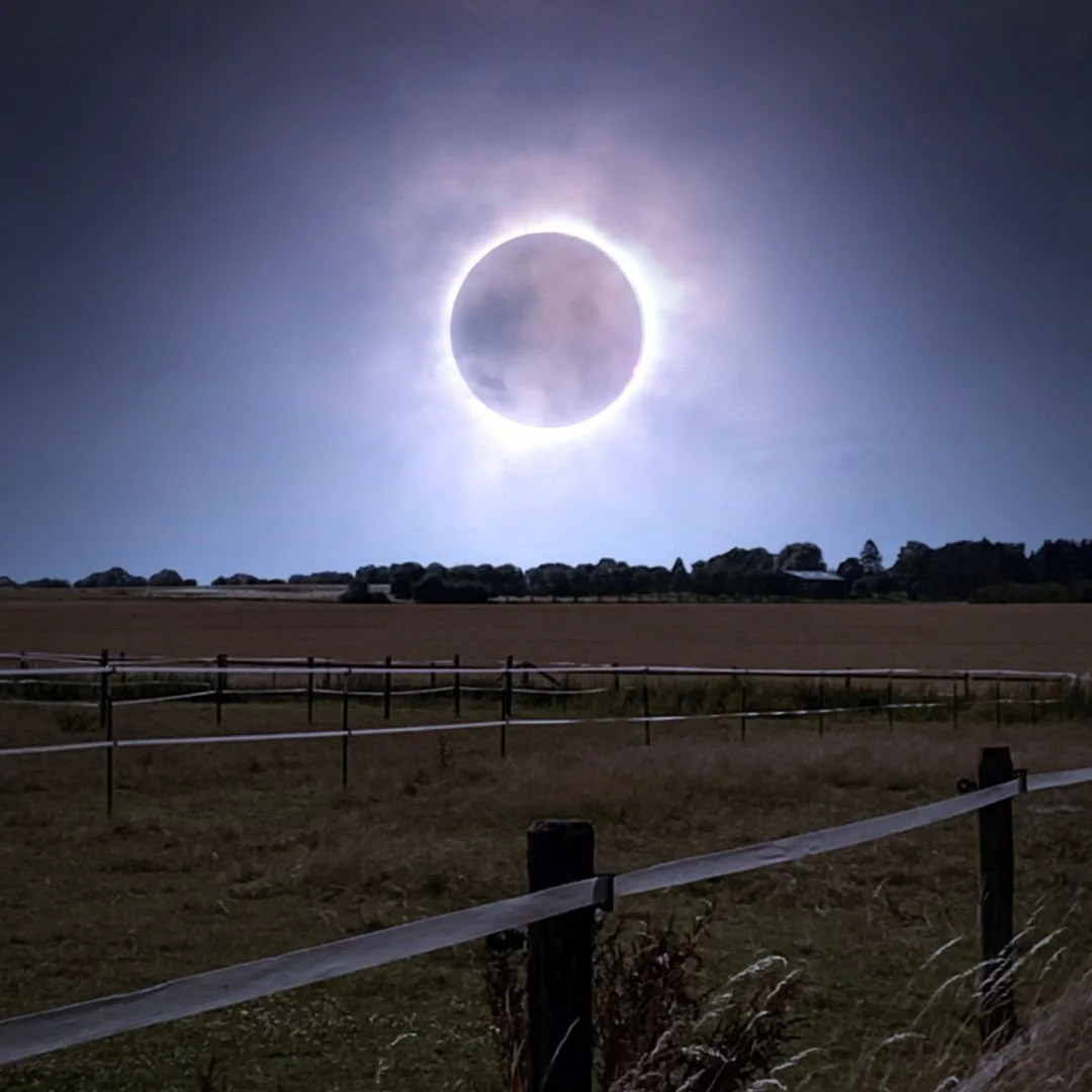 You’re only an hour away from the eclipse...