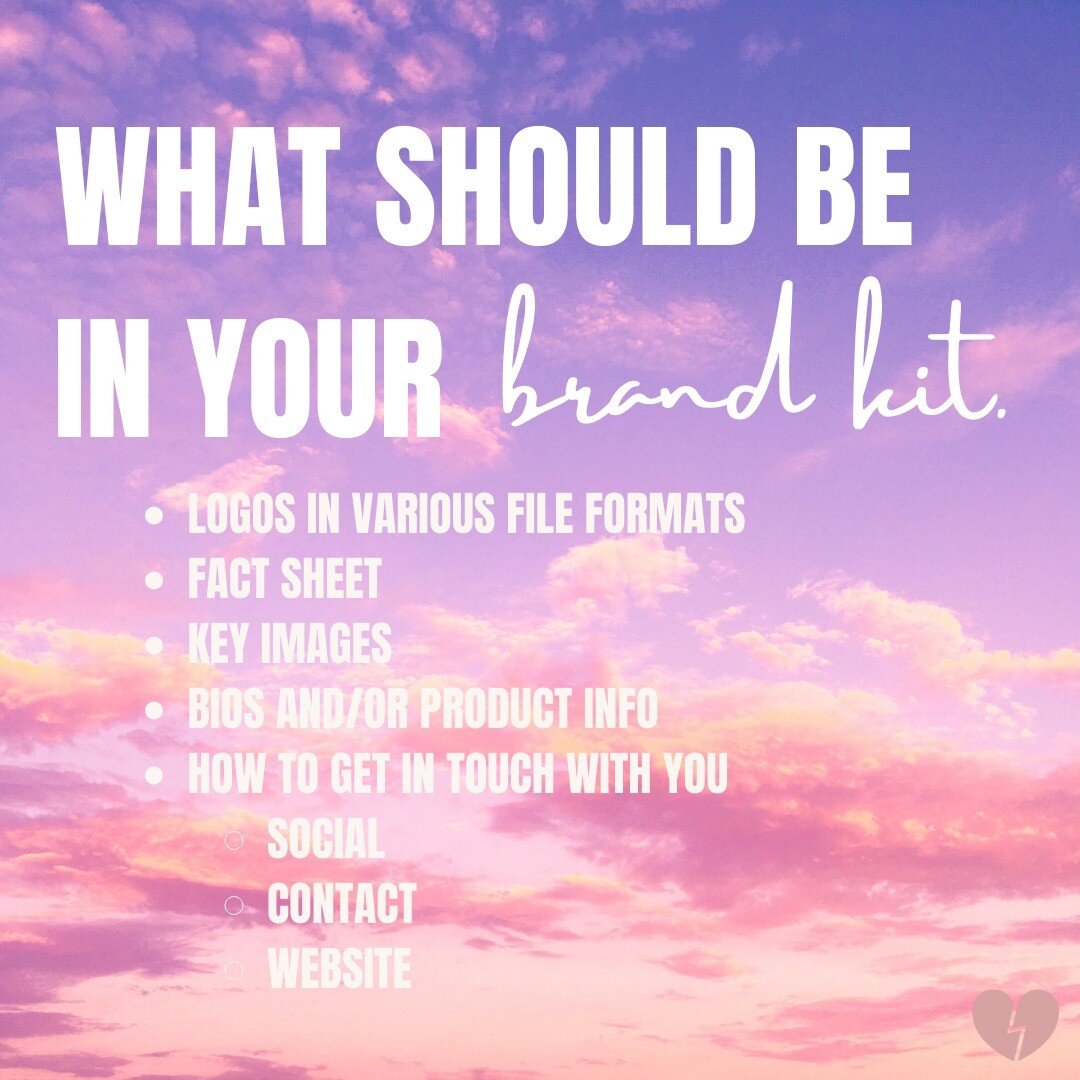 We all have first aid kits, but do you have a brand kit?!

Pro-tip: Keep this in a cloud storage solution like google drive or dropbox to easily access and share.

#BuildItYourself #startup #marketing #yourcreativefriends
#creativeentrepreneur #socia