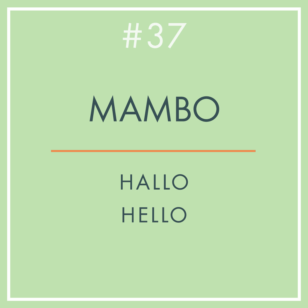 Mambo - Mit diesem kleinen &quot;hallo, wie geht's&quot; zaubert man allen Kindern ein L&auml;cheln ins Gesicht. Mit gro&szlig;en Augen schauen sie einen an und antworten mit &quot;poa&quot;, was so viel hei&szlig;t wie &quot;alles cool&quot;. 

#smw