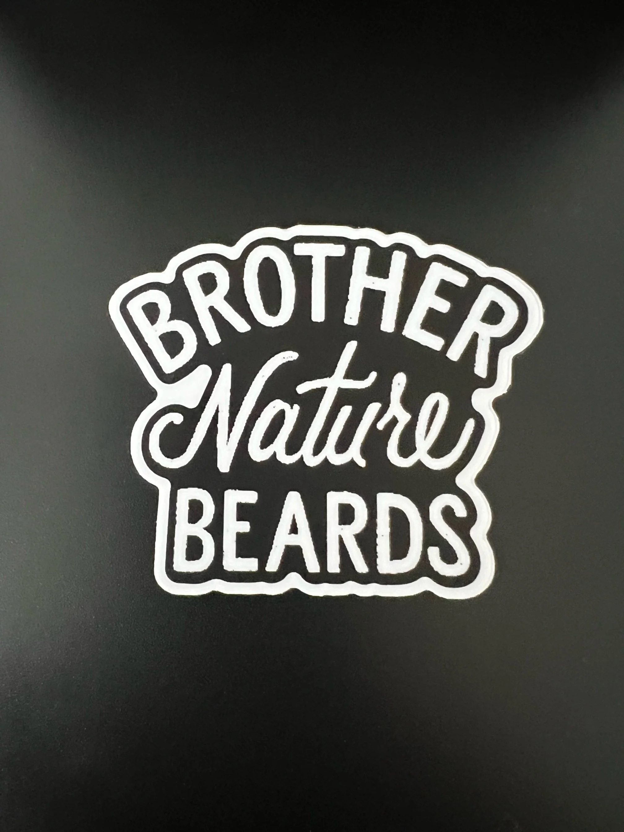 Brother Nature Beards Logo Sticker