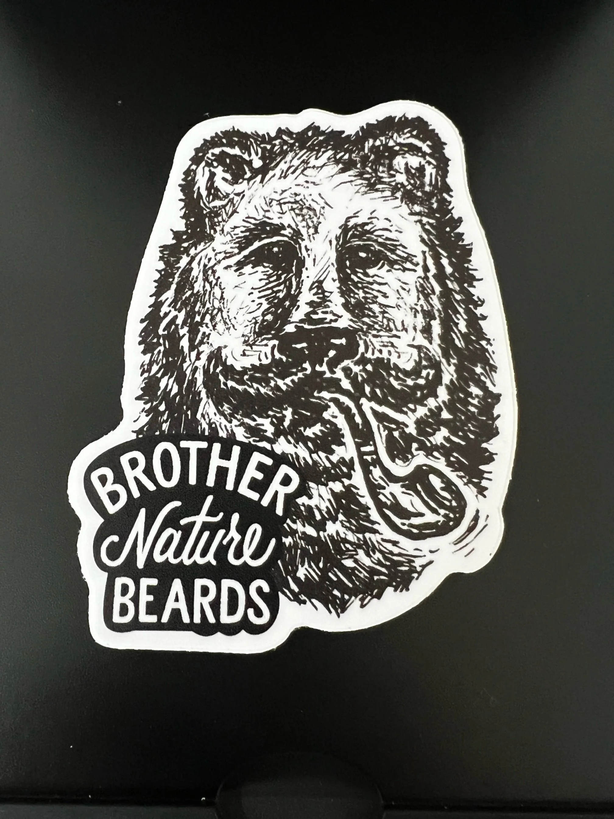 Smoking Bear Sticker