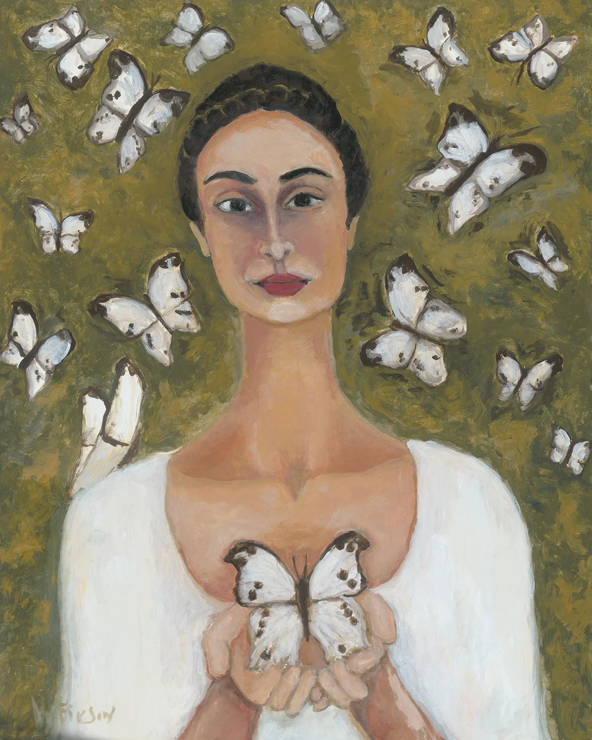 mother of butterflies sold 30 x 24 2014
