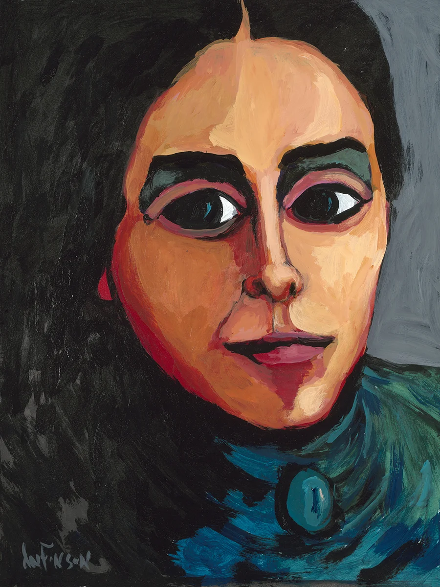number 7 acrylic 24 x 18 2013