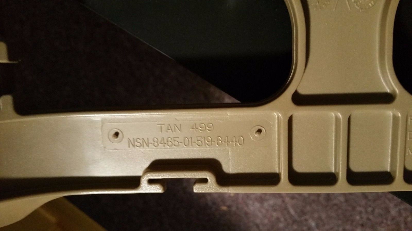 US Military Molle II Rucksack Backpack Frame Only Desert Tan Gen IV P//N 1603 NEW