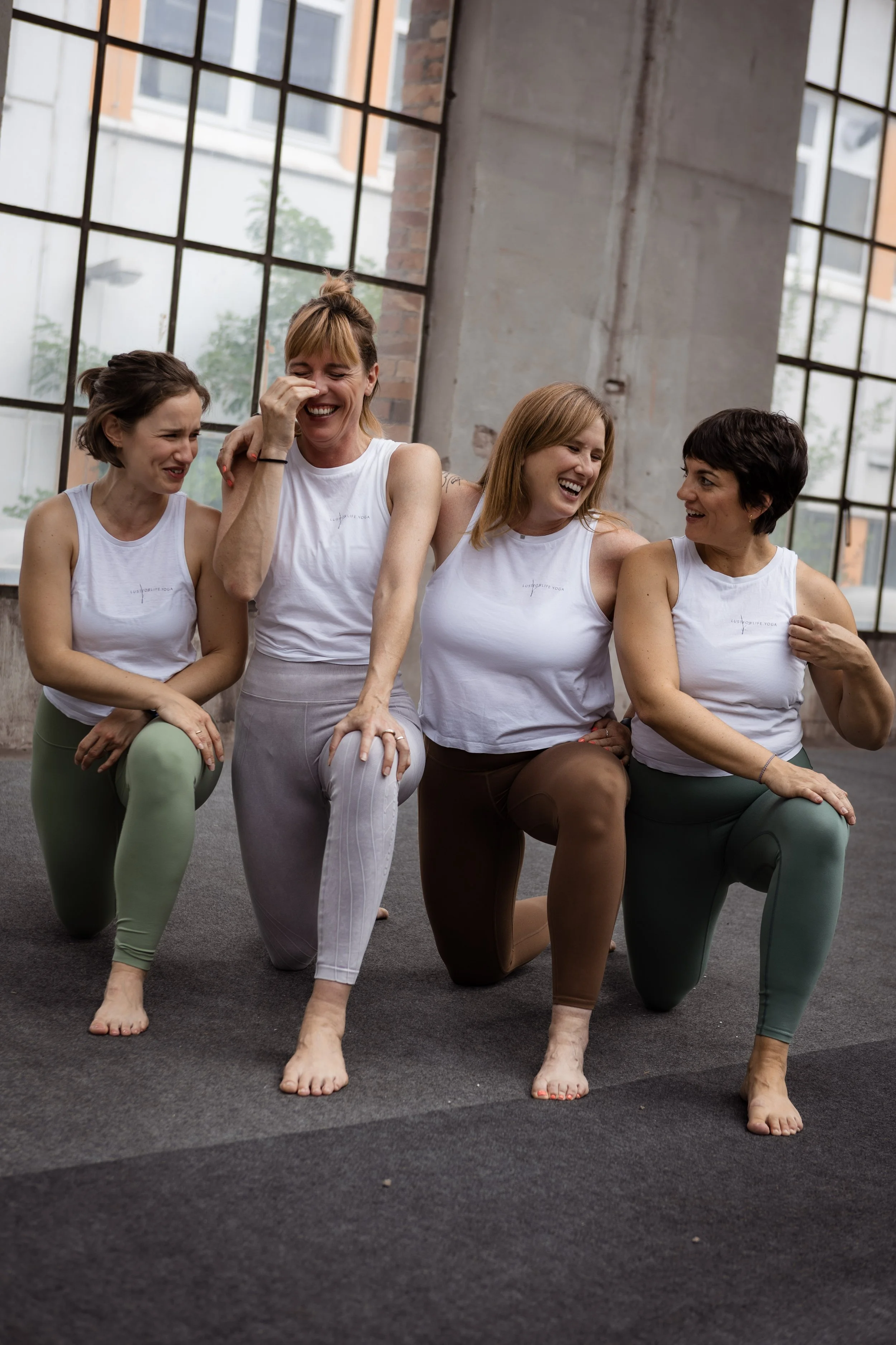 Lust for Life Yoga Studio Lehrerinnen im Flow