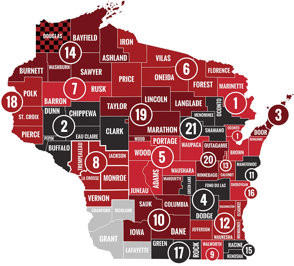 The Wisconsin Builders Association is comprised of 21 local associations throughout the state representing 4,000 industry professionals. Find the one nearest you today.