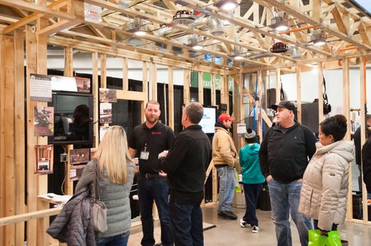 One of our business networking tips is to attend local industry trade shows.