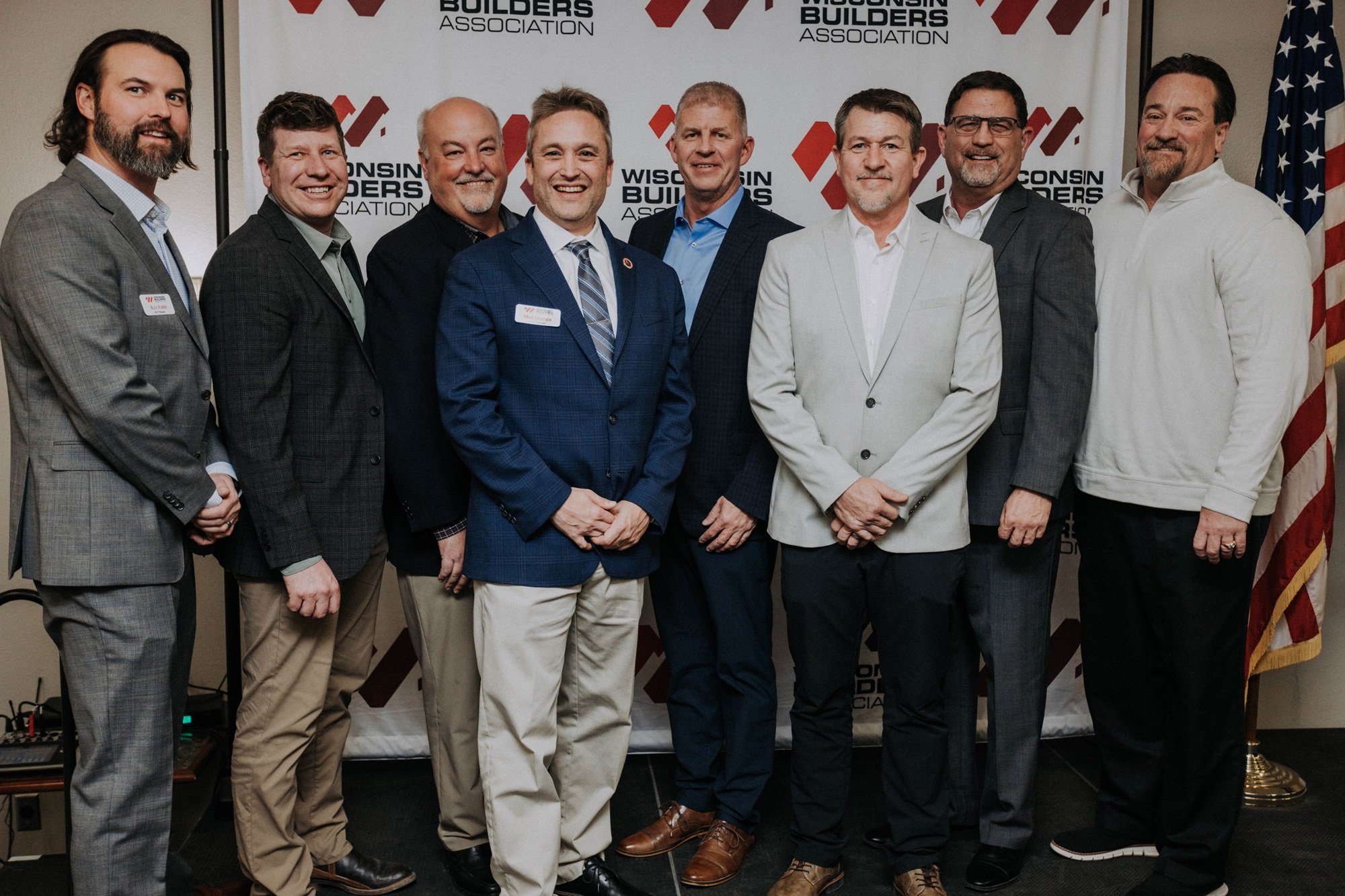 Wisconsin Builders Association Installs Leadership Team, Presents Awards