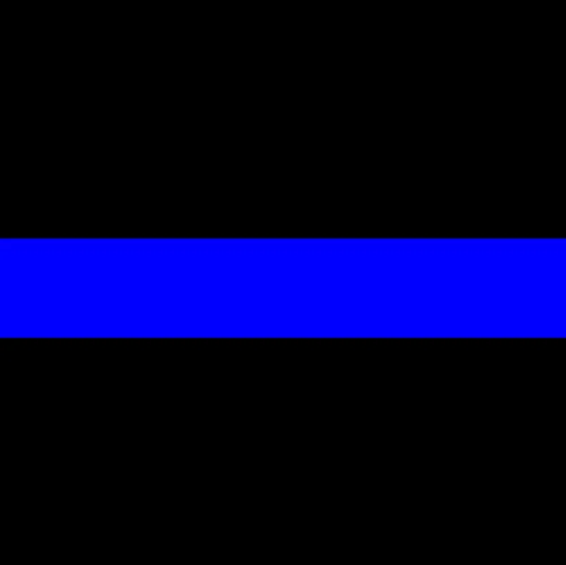 Thin Blue Line Flag 3x5