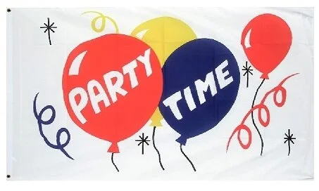 3x5' Party Time Nylon