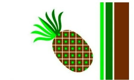 3x5' Hospitality Pineapple