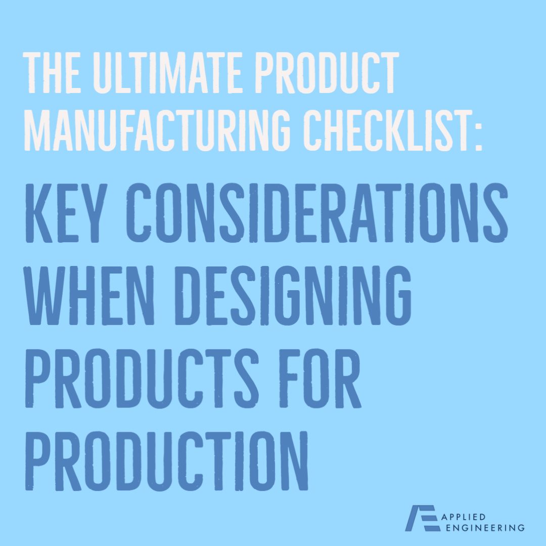 The Ultimate Product Manufacturing Checklist