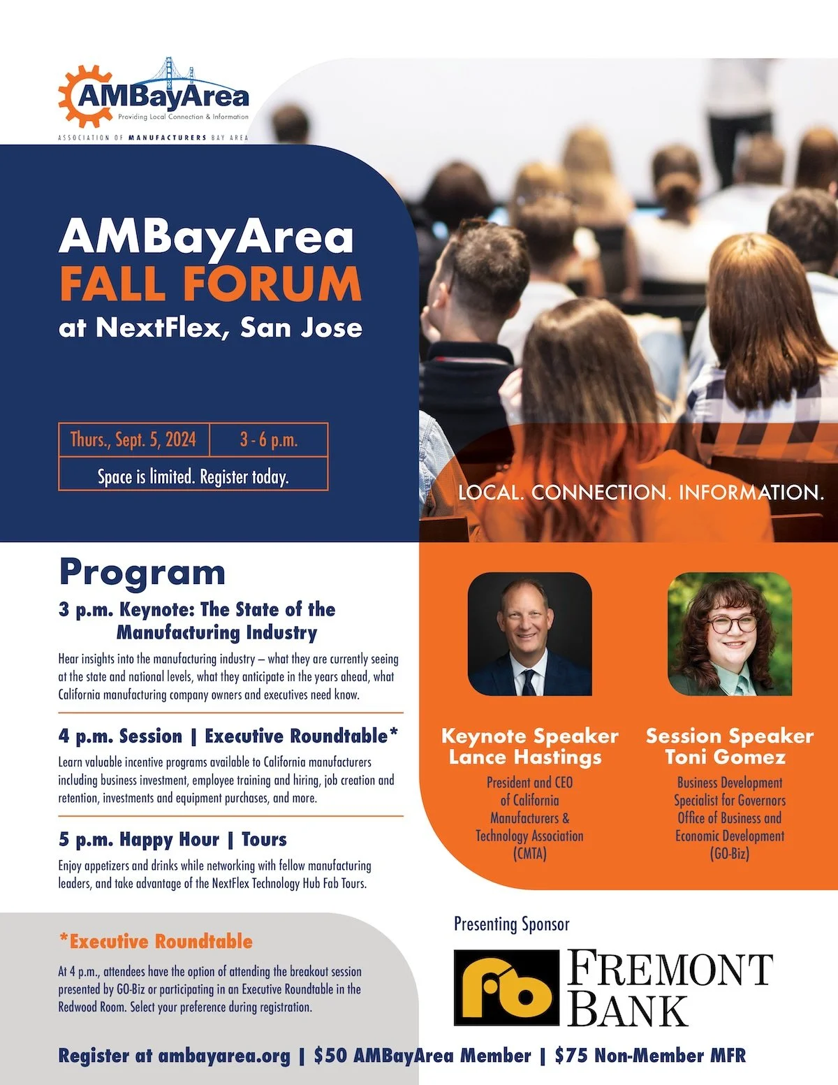 Applied Engineering San Jose Joins AMBayArea Board, Join Us at the Fall Forum!
