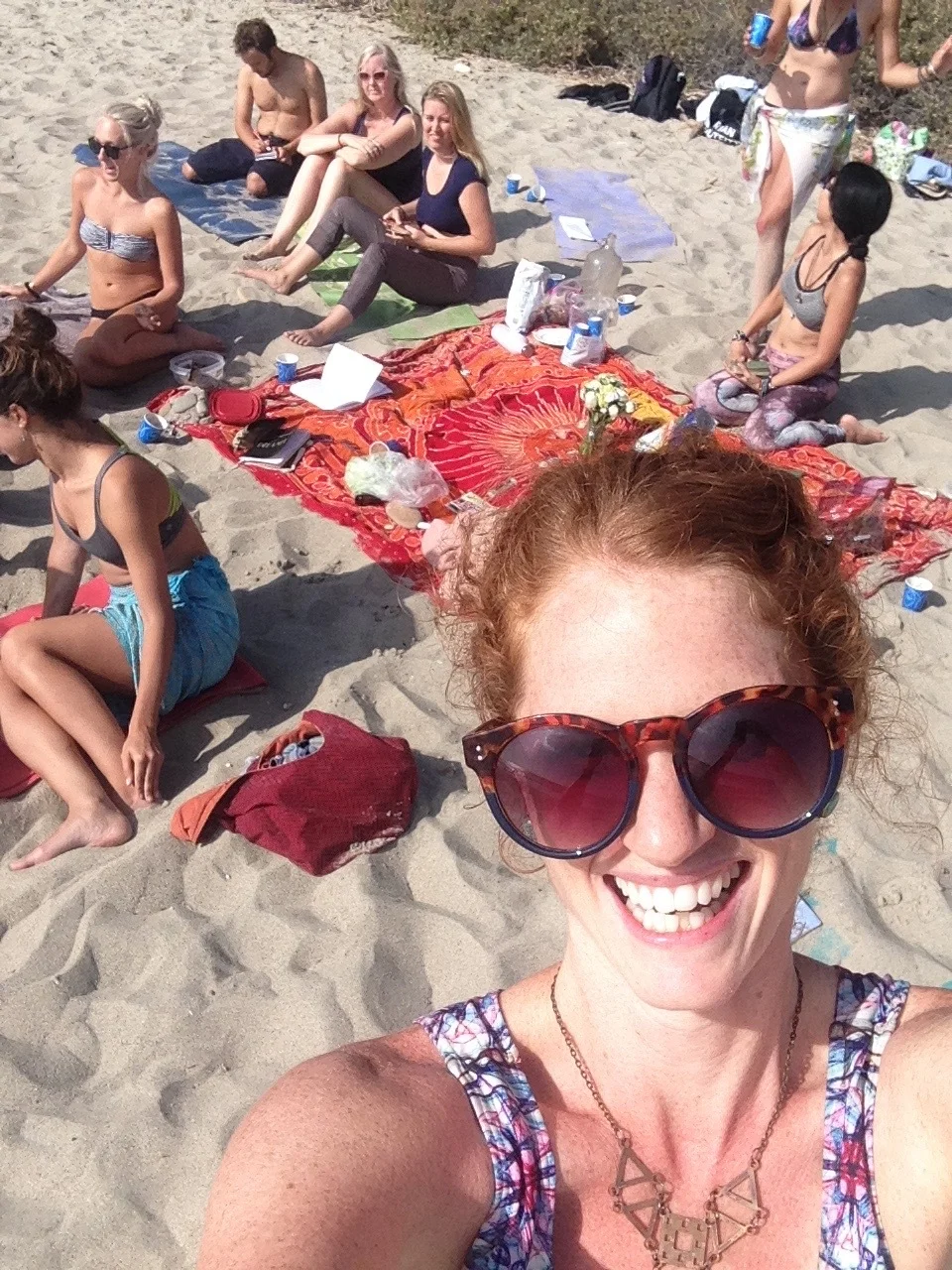 Divine Rebels Beach Workshop