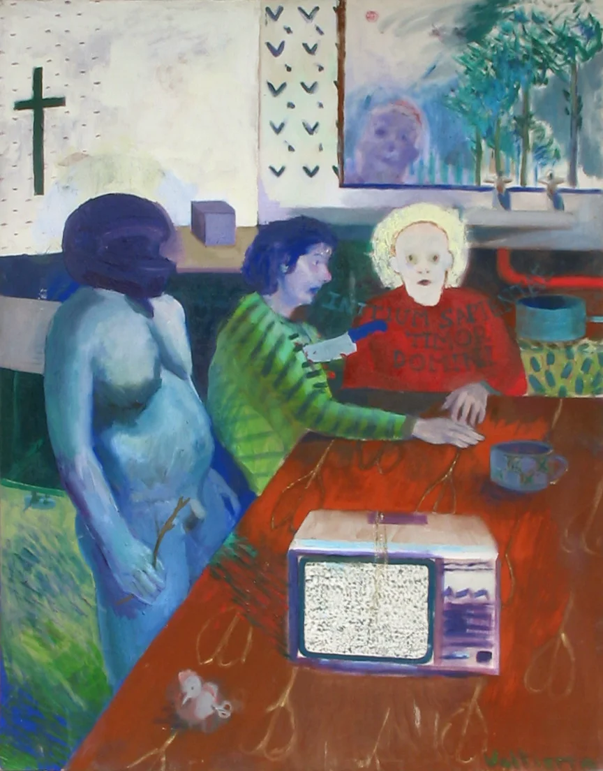 "Untitled" 2005 Acrylic on canvas