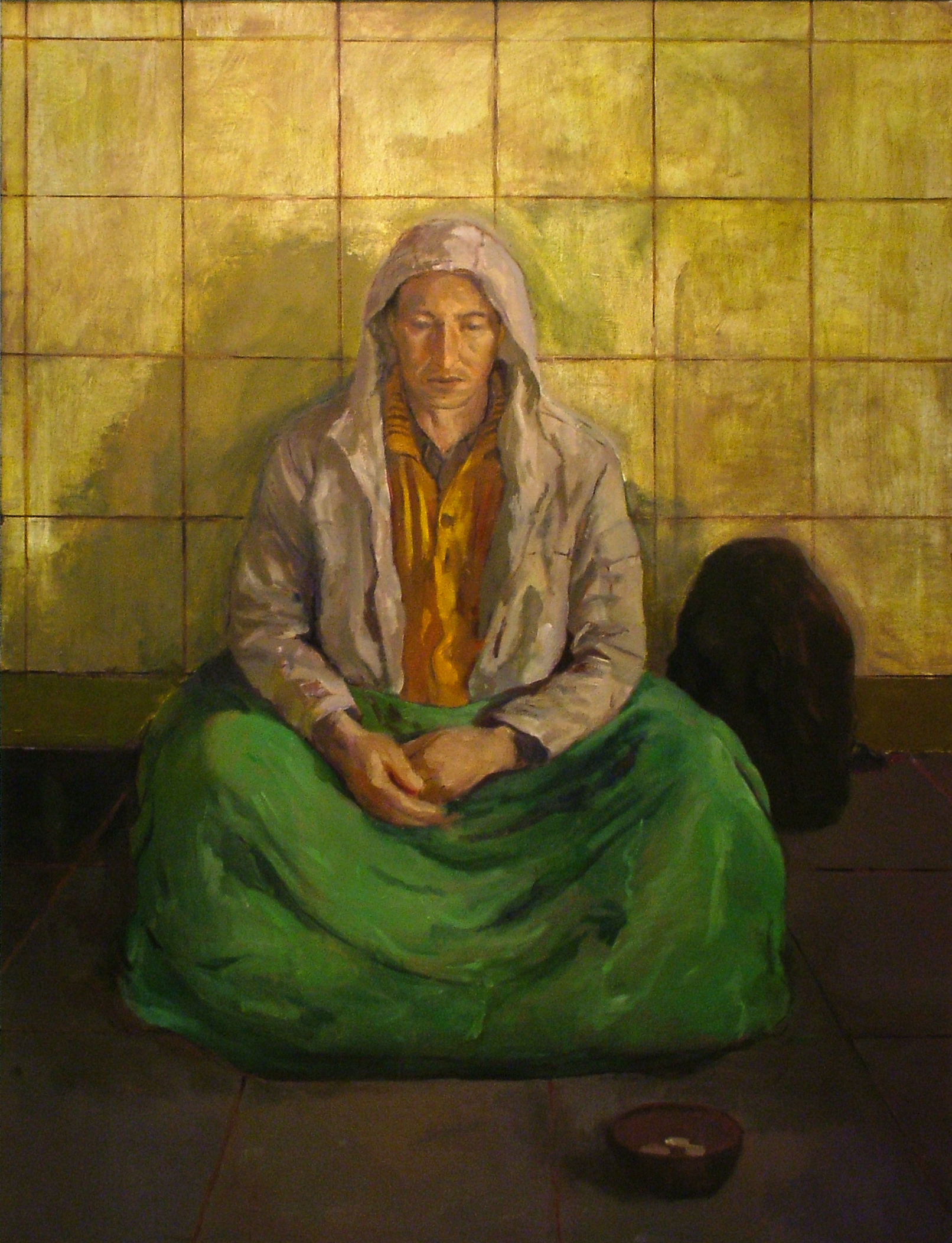    "Homeless"&nbsp;2007   Oil on canvas 