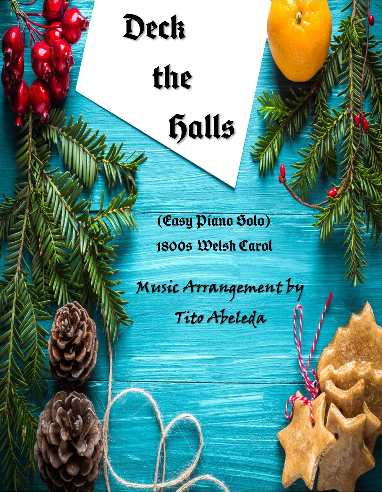 Deck the Halls (Easy Piano Solo)