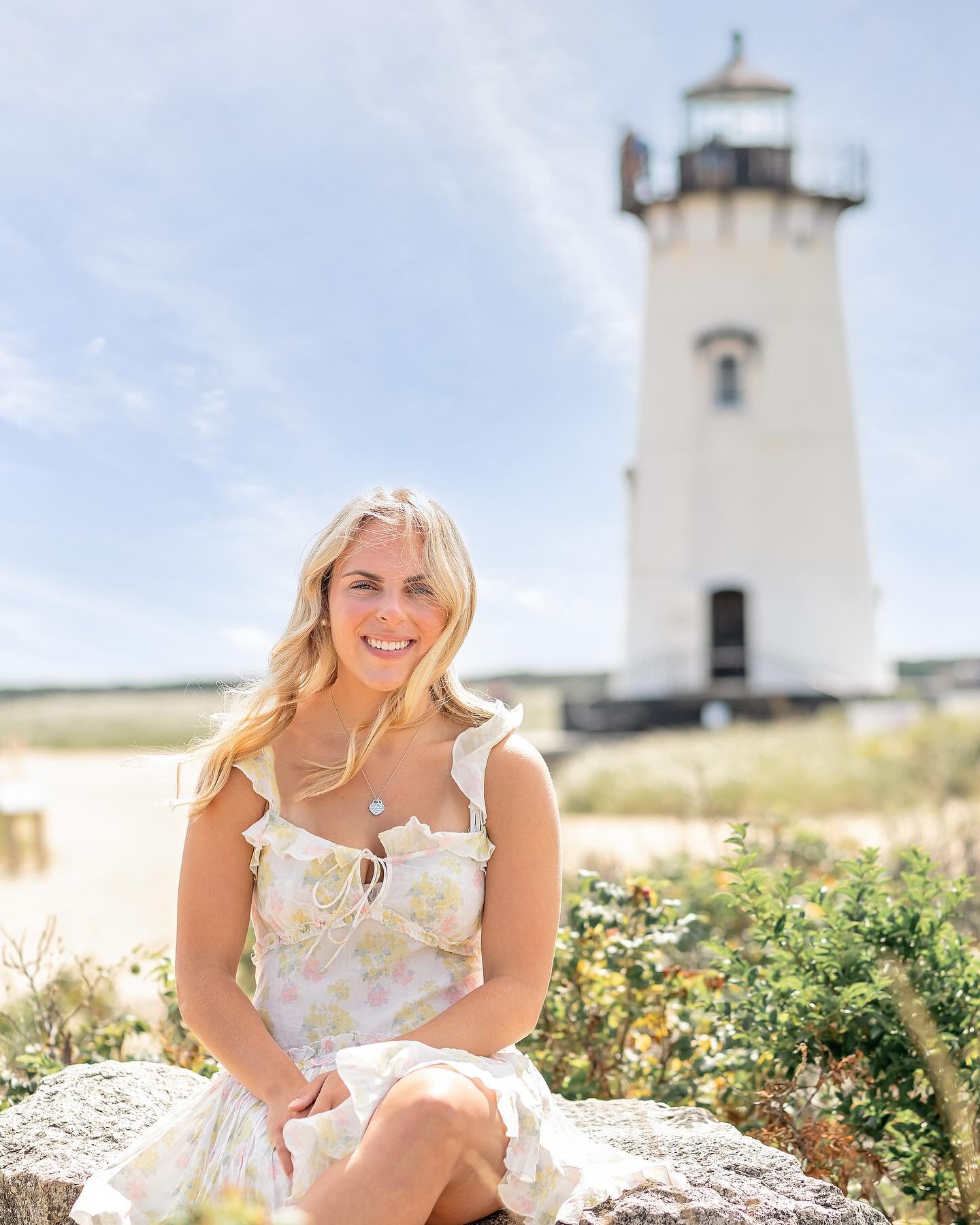Feel so honored that Alice traveled to Martha&rsquo;s Vineyard to see me for her Senior Pictures! Have the best senior year gorgeous!!! 🩷🌊