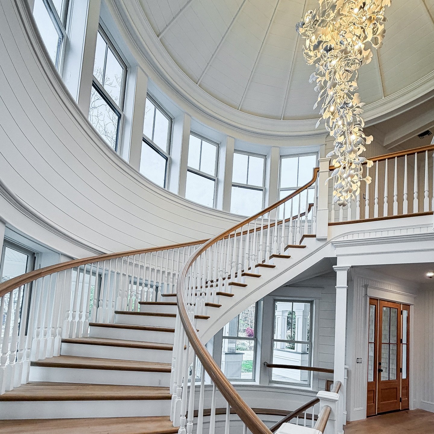 Every house needs a statement piece. 
.
#newconstruction #edgartown #luxuryrealestate #realestatephotograghy #summerhome #islandliving