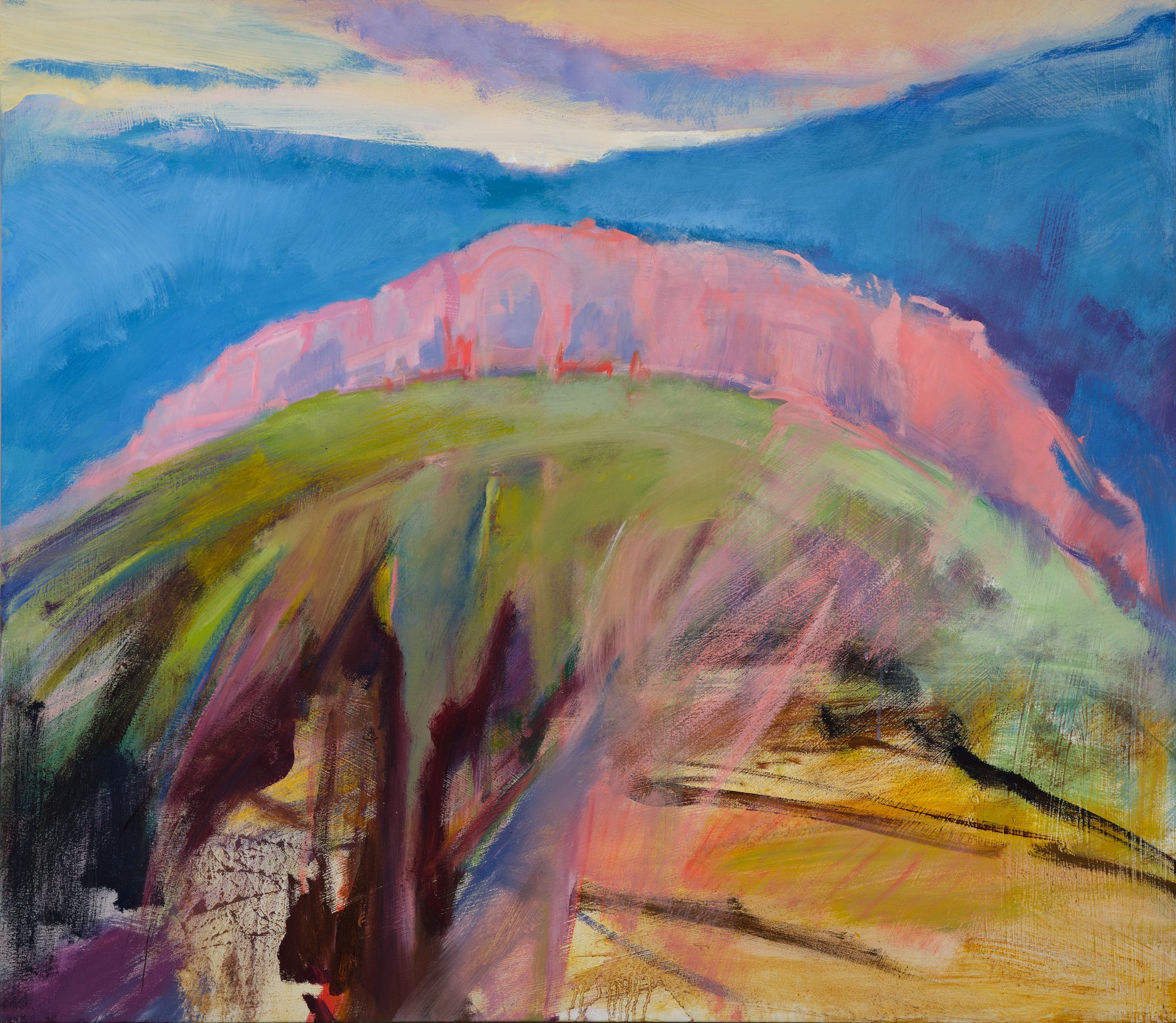  Inside the Morning, 2025  |  Oil on Canvas, 42” x 49” 