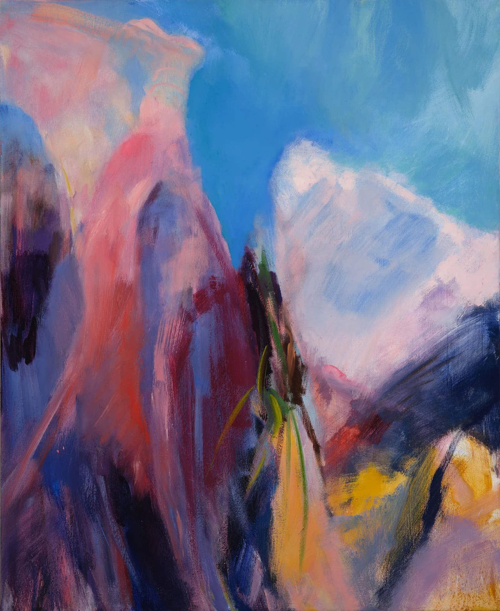  Desert Kiss, 2025  | &nbsp;Oil on Canvas, 49” x 40” 